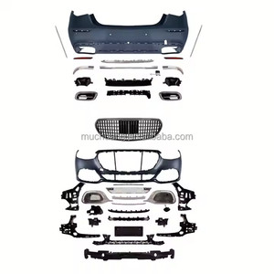 2021+ S-Class W223 S400 S450 <strong>Exelero</strong> S680 Bar Surround Net Modified Front Rear Bumper Upgrade with New Condition - Product Image 1