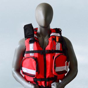 Equipo de Rescate Acuático de Buena Calidad, Flotador de Espuma de PVC Impermeable con Silbato - Product Image 3