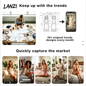 Servizio di Design da Foto per Influencer: Abbigliamento Femminile Personalizzato, Team di Designer, Abbigliamento Donna di Tendenza, Produttore OEM - Product Image 2