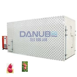 เครื่องอบผลไม้ไฟฟ้าเชิงพาณิชย์สำหรับอบแก้วมังกรและแอปเปิ้ล  ขายตรงจากโรงงาน ควบคุมด้วย PLC พร้อมถาดอบ - Product Image 1