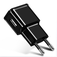 Chargeur de téléphone portable USB 5V 1A, prise EU/US, 12W/10W, universel, pas rapide, chargeur mural de voyage pour Samsung Xiaomi