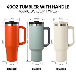 Vaso Térmico Personalizado con Logotipo ODM de 40 oz, Libre de BPA, Doble Pared, Acero Inoxidable, Aislamiento al Vacío, con Tapa 2 en 1 con Pajita y Asa - Product Image 6