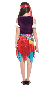 Disfraces coloridos <span class=keywords><strong>de</strong></span> actuación <span class=keywords><strong>de</strong></span> <span class=keywords><strong>Halloween</strong></span> Cosplay hermosa <span class=keywords><strong>de</strong></span> niña <span class=keywords><strong>gitana</strong></span> para niñas pequeñas - Product Image 5
