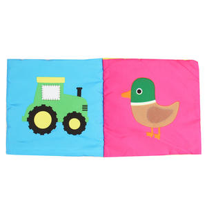 <span class=keywords><strong>Livre</strong></span> sensoriel pour bébé en <span class=keywords><strong>tissu</strong></span> éducatif avec des queues d'animaux, prix d'usine <span class=keywords><strong>pas</strong></span> <span class=keywords><strong>cher</strong></span> - Product Image 5