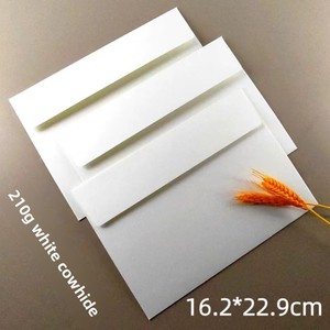 Wholesale Simple Blank Release Self-Adhesive Large <strong>Envelope</strong> Thick White Kraft <strong>Paper</strong> Gift <strong>Envelope</strong> for Invoice File Bag - Product Image 2