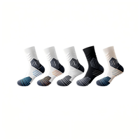 Chaussettes de sport pour hommes avec logo personnalisable, chaussettes de sport épaisses à fond en tissu éponge, chaussettes de basket-ball personnalisées pour hommes, chaussettes anti-odeurs pour hommes