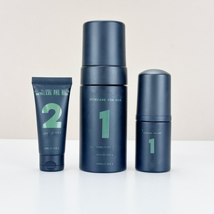 Matte Black Airless Pump Bottle 15ml 30ml 50ml Dropper Bottle Men Skincare Packaging Black Matte Roller Bottle <b>Plastic</b> <b>Tube</b> Jar - Product Image 2