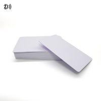 Carte blanche imprimable 13.56Mhz MIFARE DESFire EV1/2/3 carte blanche en plastique RFID NFC