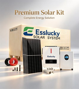 Sistema Solar Híbrido para Casa de 6kw con Baterías de Litio Personalizadas OEM, Kit Completo de Energía para el Hogar de 15kwh 10kw - Product Image 6