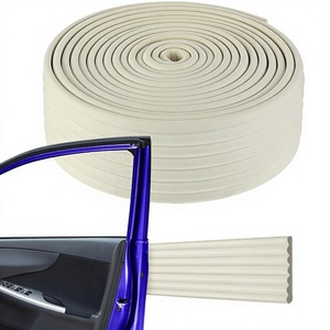 Protezione per Pareti del <span class=keywords><strong>Garage</strong></span> 6m x 8cm, Striscia Adesiva in Gomma Impermeabile Antigraffio per Protezione Porte <span class=keywords><strong>Auto</strong></span> e Paraurti - Product Image 1