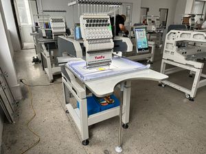 Máquina de Bordar Comercial de Alta Velocidad, 1 Cabezal, Computarizada, Plana, Nueva, para Uso Doméstico, con Servomotor, Fácil de Usar - Product Image 2