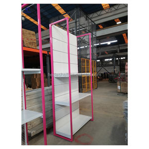 מחיר המפעל רב שכבות פלדה מדפי סופרמרקט באיכות גבוהה מתכת כפולה חד צדדית מדפים גונדולה - Product Image 3