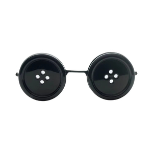 Lunettes d'Halloween à boutons LM Brand avec monture en PC et verres en plastique pour accessoire de costume de cosplay et cadeau de fête - Product Image 5