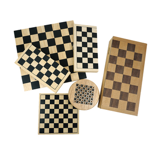 Fábrica 26cm 16cm tablero de ajedrez juego de ajedrez de madera al aire libre portátil Mini Ajedrez para Auct Kid juego en casa - Product Image 1