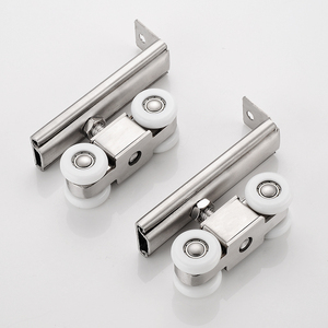 Treo trượt ròng rọc bánh xe Hot Bán cửa gỗ ròng rọc Top treo con lăn ròng rọc treo - Product Image 3