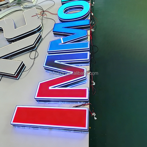 Letrero Comercial con Logotipo para Oficina, Interior/Exterior, Retroiluminado, Iluminado, Letrero Empresarial, Logotipo <span class=keywords><strong>de</strong></span> Pared, Letras <span class=keywords><strong>de</strong></span> Canal LED 3D - Product Image 4