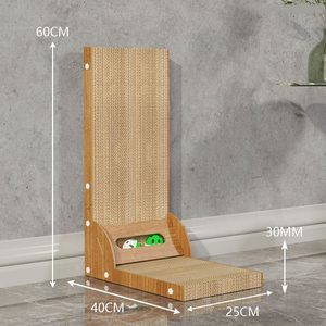 Eco <span class=keywords><strong>Scratcher</strong></span> L Forma Protegendo Móveis Papelão Coçar Corrugado <span class=keywords><strong>Cat</strong></span> Scratch Board Raspador gato Árvores <span class=keywords><strong>Scratcher</strong></span> - Product Image 4