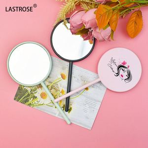 Best Selling Handheld <b>Makeup</b> Mirror <b>Makeup</b> <b>Vanity</b> Mirror with Handle Hand Mirror for Girls - Product Image 1