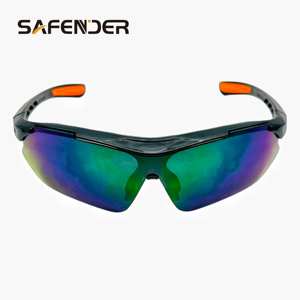 남성 여성을위한 유행 안티 UV 안티 김서림 스포츠 고글-방진 보호 PC 안경 레이저 안전 안경 눈 보호 - Product Image 5