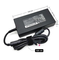 Adaptador de Corriente para Portátil de 230 W, 19,5 V, 11,8 A, Enchufe Universal con Protección OTP/OVP, Conector CC de 5,5 x 1,7 mm, Cargador para Portátil