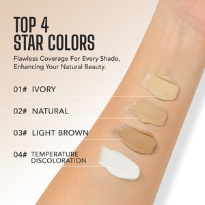 ครีมกันแดดเนื้อลิควิด 4 สี ควบคุมความมัน กันน้ำ เบาสบายผิว ปกปิดริ้วรอย พร้อมบำรุงผิว ขนาด 50 มล. สำหรับทุกสภาพผิว - Product Image 5