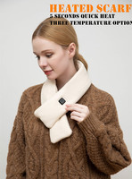 Winter Intelligent Heating Scarf Usb Rechargeable Electric Heating Scarf
