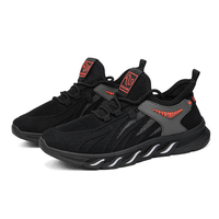 Zapatos Deportivos Antideslizantes Cómodos para Hombre, Estilo Casual de Corte Bajo, con Cordones, Suela Resistente al Desgaste, Color Sólido, Tela de Algodón