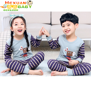 Set di Body e Pantaloni per Bambine Taglia 100-160, <span class=keywords><strong>Pigiama</strong></span> in <span class=keywords><strong>Cotone</strong></span> per Bambini - Product Image 4
