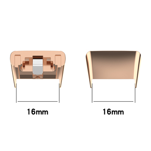 Tschick – 1 paire d'accessoires de Bracelet intelligent, connecteur de montre pour honour <span class=keywords><strong>band</strong></span> 7 <span class=keywords><strong>6</strong></span>, adaptateur de Bracelet pour <span class=keywords><strong>HUAWEI</strong></span> <span class=keywords><strong>band</strong></span> <span class=keywords><strong>6</strong></span> 6Pro, connecteurs - Product Image 3