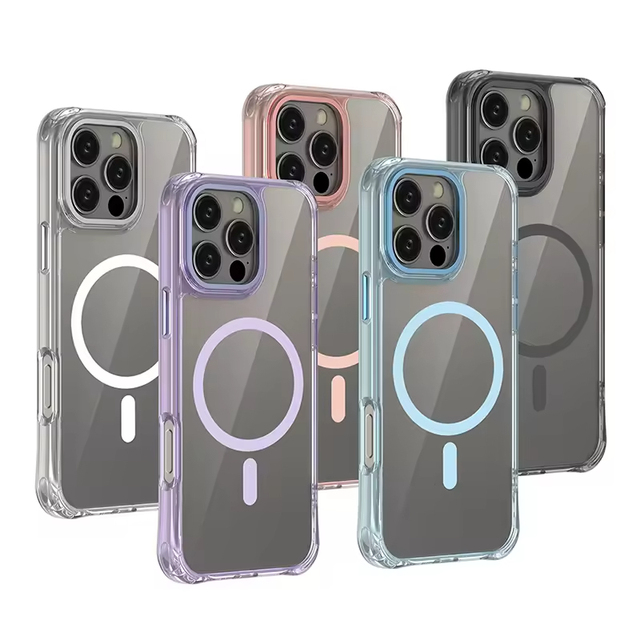 Wholesale Shockproof Phone Case Magnetic Charge Hard clear for iPhone 17 16 PRO MAX Mobile Phone Accessories