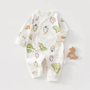 Mono Unisex de Algodón Puro con Estampado de Dibujos Animados para Bebés Recién Nacidos de 0 a 3 <span class=keywords><strong>Meses</strong></span>, para las <span class=keywords><strong>Cuatro</strong></span> Estaciones, Primavera - Product Image 6
