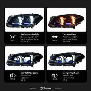 Feux de voiture pour BMW F10 Phare LED 2010-2016 <span class=keywords><strong>520i</strong></span> 525i 530i F18 Projecteur de lampe frontale Signal DRL avant Accessoires automobiles - Product Image 3