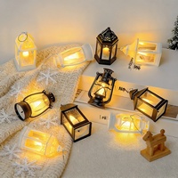 Mini Veilleuse LED Électronique Tendance en Forme de Doigt, Lumière d'Ambiance pour Extérieur, Matériau PP, Pendentif Magnétique pour Réfrigérateur, Effet Bougie