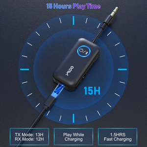 1Mii B06T2 coche para adaptador <span class=keywords><strong>Bluetooth</strong></span> 3,5mm AUX 10-15 horas para <span class=keywords><strong>Bluetooth</strong></span> 5,2 receptor transmisor inalámbrico Audio ESTÉREO - Product Image 5