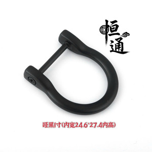 Zinc Alloy Horseshoe Buckle D-Ring Buckle Phillips Screw Rod DIY <b>Bag</b> <b>Accessories</b> Classic Style High Quality - Product Image 4