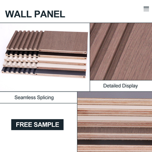 Pannello Murale in Legno di Bambù Tutto-in-Uno, Progetto Personalizzato per Villa di Lusso e Hotel, Design d'<span class=keywords><strong>Interni</strong></span> 3D per Tutta la Casa - Product Image 3