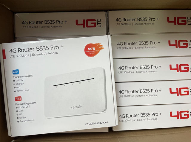 4G Wireless Router B535Pro CPE Applies SIM To Network Cable Wifi Share 300m Speed