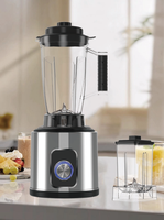 Moulin à café commercial Beanespresso 2-en-1 électrique, mixeur de viande et d'aliments, machine de cuisson, presse-agrumes, blender
