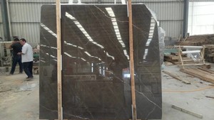 Piastrelle in Marmo Turco, Marmo Nero Marquina Persiano, Marmo Grigio <span class=keywords><strong>Petra</strong></span>, Grandi Lastre Moderne Lucidate Impermeabili per Villa - Product Image 3