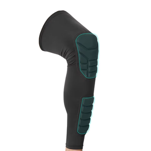 Al por mayor Mangas de protección para rodilla y pantorrilla, ligeras, de Spandex y Nylon, alargadas y transpirables, para Fútbol, Ciclismo, Entrenamiento y Deportes - Product Image 1