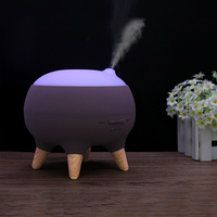 Smart Tuya APP Télécommande Ultrasonique Humidificateur d'Air Diffuseur d'Arômes d'Huiles Essentielles avec Veilleuse LED
