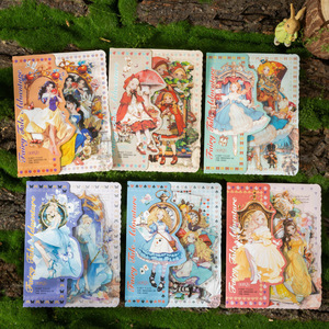 10 pegatinas por paquete Serie de aventuras de <span class=keywords><strong>cuento</strong></span> de hadas Pegatinas de collage con temática de <span class=keywords><strong>cuento</strong></span> de hadas para decorar tu diario - Product Image 2