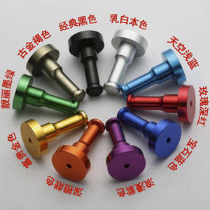 Chengming Sanitary Ware Colorful Round Wall Mounted Clothes <b>Hooks</b> Punch Free Polished Finish For <b>Kitchen</b> Bathroom Storage - Product Image 3