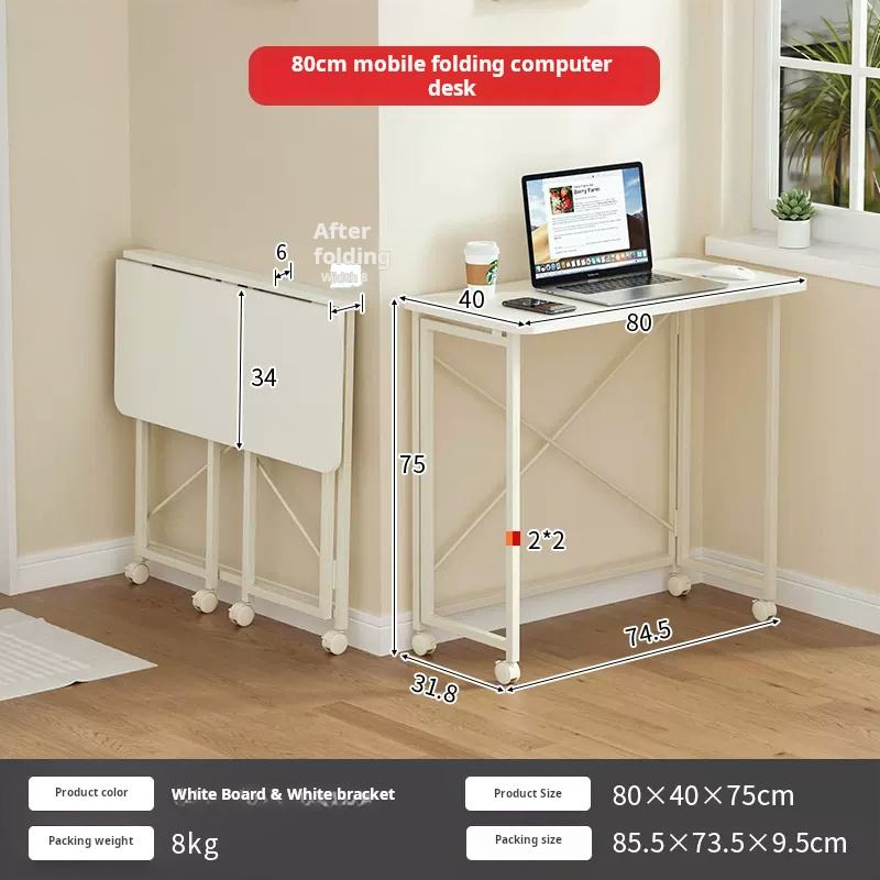 Tablero blanco 80x40x75