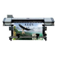 Imprimante et traceur à encre éco-solvant de haute qualité 1,8 m pour l'impression d'autocollants en vinyle avec tête Xp600/i1600/i3200