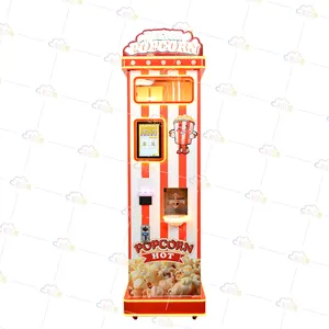 Popcornautomaat Automatische Fabrikant Oem Muntbediende Popcornautomaat