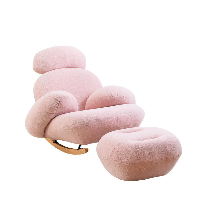 ขนแกะสีชมพู