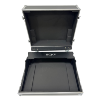 Boîtier de mixeur numérique DJ OEM/ODM de haute qualité, durable, avec roulettes pivotantes à 4 roues, design à ouverture rabattable, étanche IP67, garantie de 3 ans pour