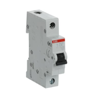 Disjoncteur miniature ABB SH201 C32 1 pôle 32A 6kA courbe C, authentique, montage sur rail DIN, en stock