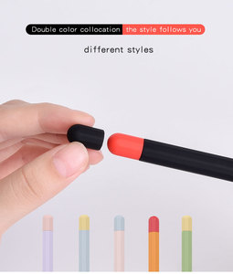 Usine pour <span class=keywords><strong>Apple</strong></span> <span class=keywords><strong>Pencil</strong></span> <span class=keywords><strong>2</strong></span> 1er <span class=keywords><strong>2</strong></span>ème étui à crayons tablette tactile stylet stylo housse de protection Portable étui en Silicone souple - Product Image 3